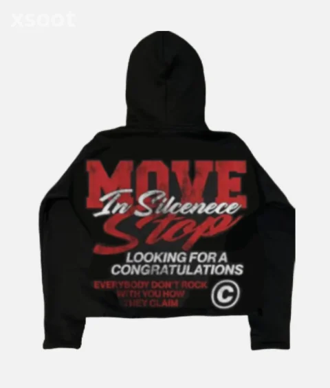 Billionaire Studios Move Stop Hoodie Black - breathable cotton hoodie for hot weather use