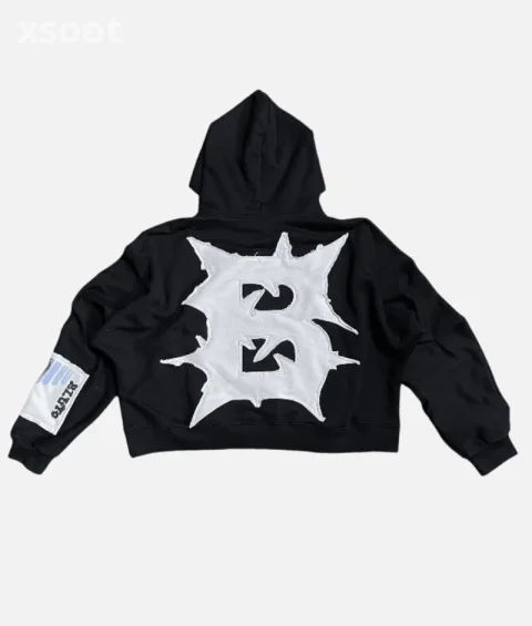 Billionaire Studios Bloo Gradient Scale Hoodie Black, Top Rated Hoodies for Winter, comfort, comfort inn, comfort suites, comfort hoodie