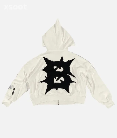 Billionaire Studios Bloo Gradient Scale Zip Hoodie, comfort, comfort inn, comfort suites, comfort hoodie