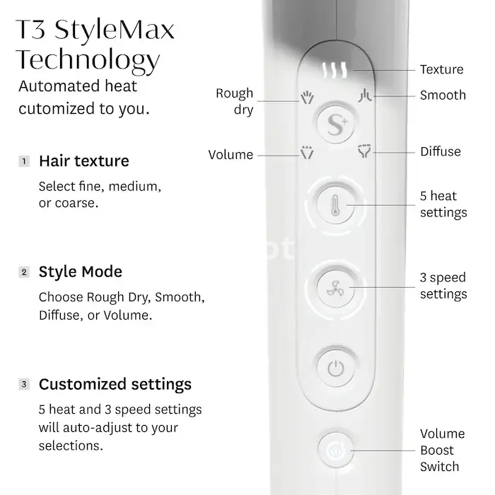 Featherweight StyleMax Professional Hair Dryer with Automated Heat