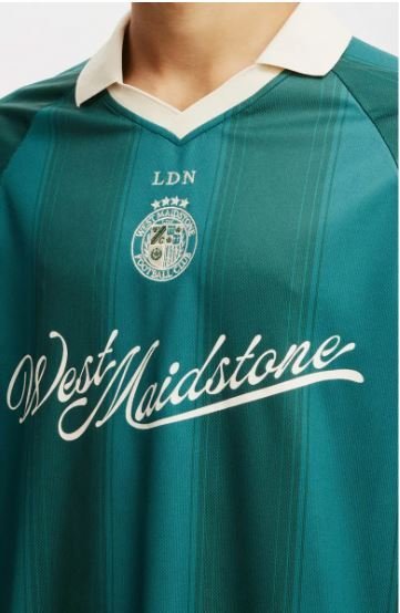 Cotton On Men's Soccer Jersey in Pineneedle Green Vintage at Nordstorm