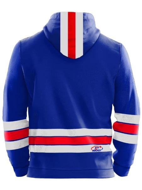 benchclearers USA Hockey Nations 2026 Away Hockey Hoodie - hoodie for layering winter outfits streetwear style