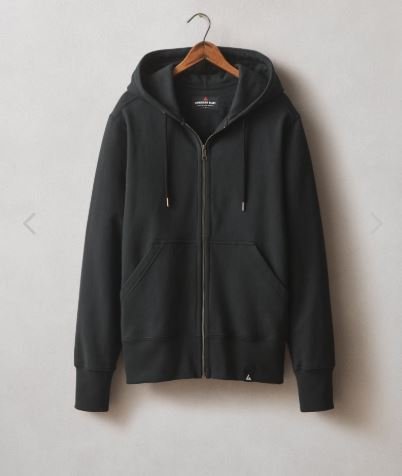 American Giant Classic Full Zip Hoodie - thermal hoodie for winter extreme cold conditions