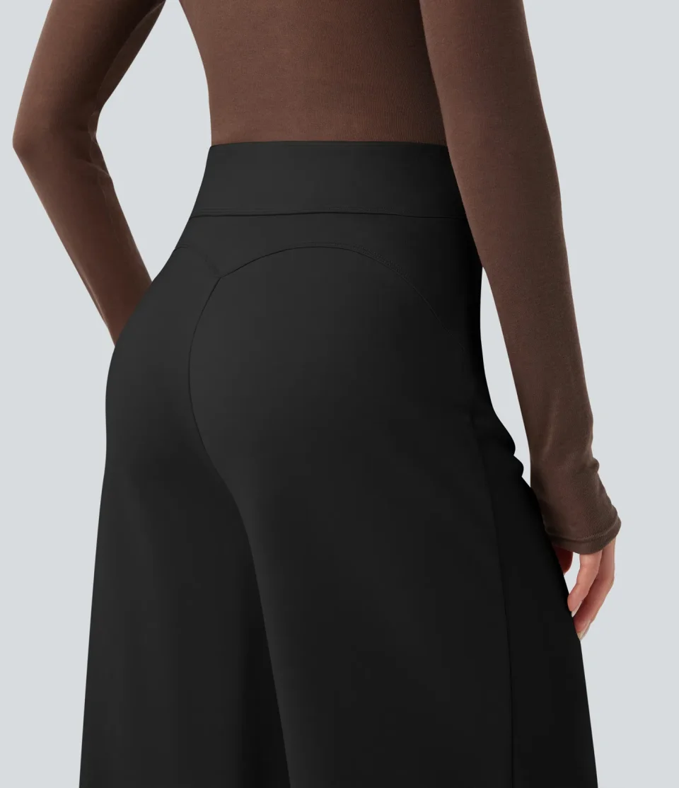 Buy Halara Flex High-Waisted Wide Leg Work Pants