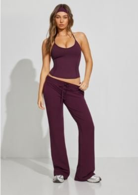 Women garage Snatch Booty Stretch Terry Pants