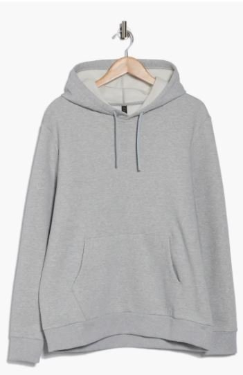 Zella Freeform Fleece Hoodie - travel hoodie with neck pillow built in