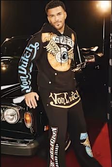 True Religion X Von Dutch Logo Hoodie - mental health hoodie for daily emotional support