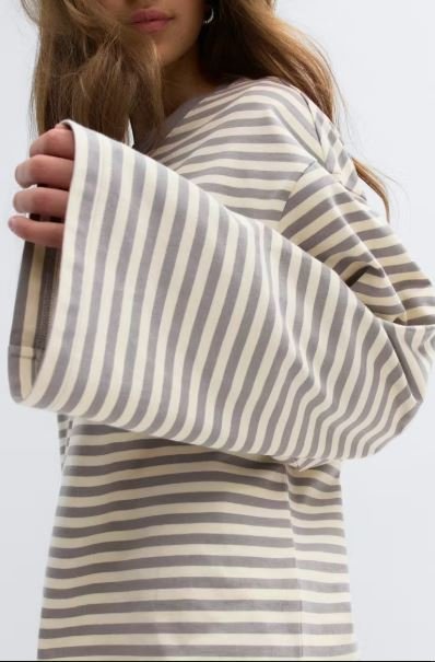 Dame Gina Tricot Stripe long sleeve tee