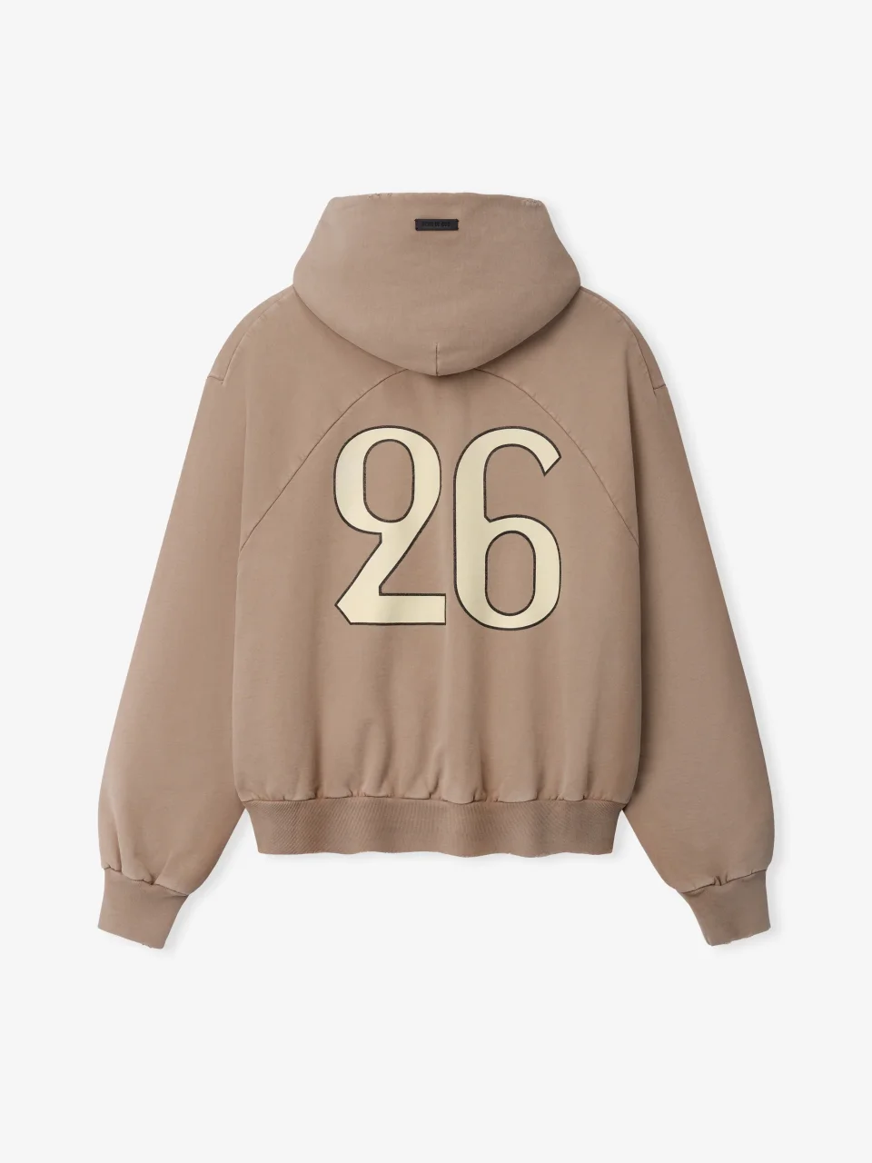 26 Classic Half Raglan Hoodie - hoodie with hidden zipper pocket for passport travel
