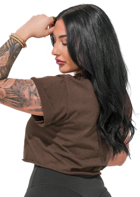 CROPPED NEW YORK GRAPHIC TEE