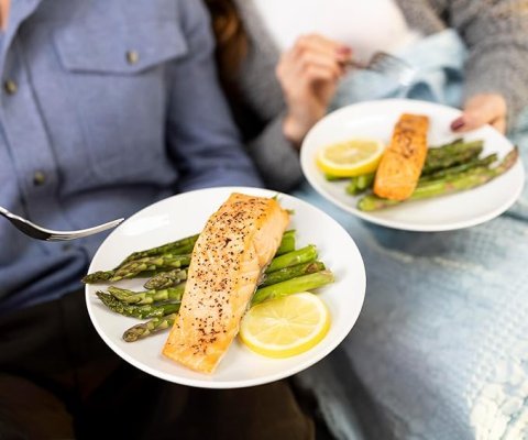 Buy MOWI Atlantic Salmon 12oz Fresh Never Frozen | Premium Omega-3 Rich Salmon Portions for Healthy Family Meals