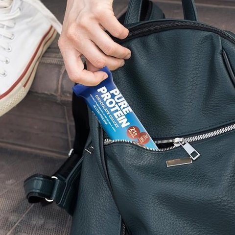 Buy Pure Protein Chocolate Deluxe Protein Bars | High Protein Low Sugar Snack Bars for Healthy Weight Management