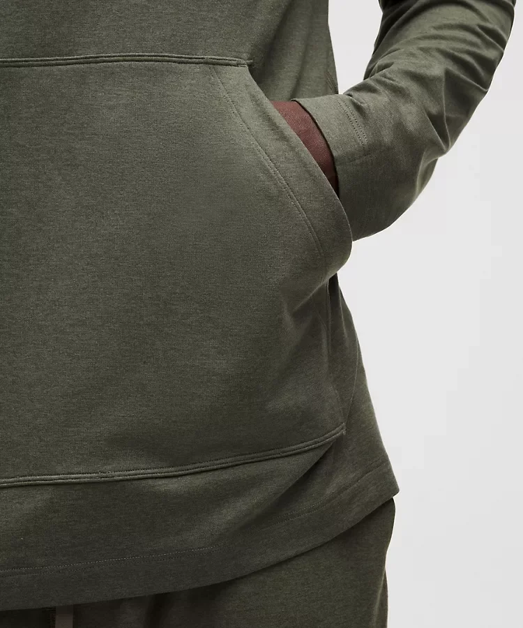 Soft Jersey Pullover Hoodie