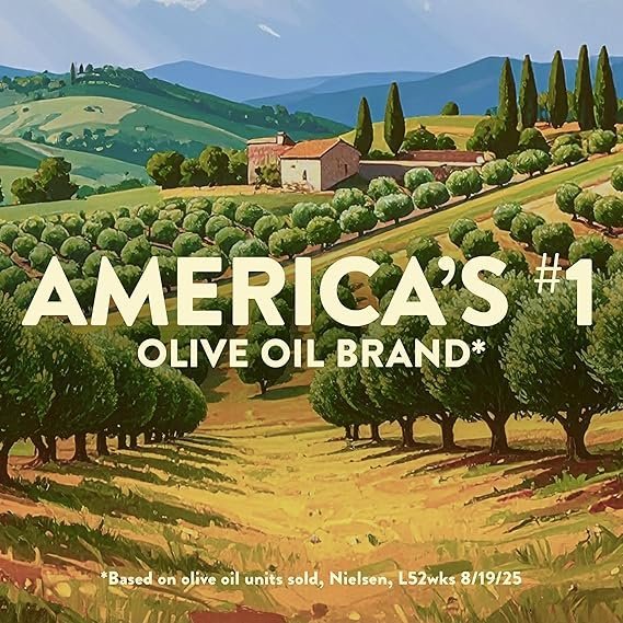 Buy Pompeian Smooth Extra Virgin Olive Oil 68 Fl Oz | First Cold Pressed Olive Oil for Everyday Healthy Cooking